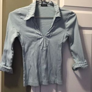 Eyeshadow adorable 3/4 sleeve top!